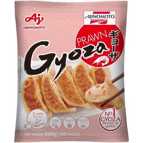 AJINOMOTO Gyoza Garnelen Japanischer Art 0.6kg - Panda-Panda Asia Shop by JEN