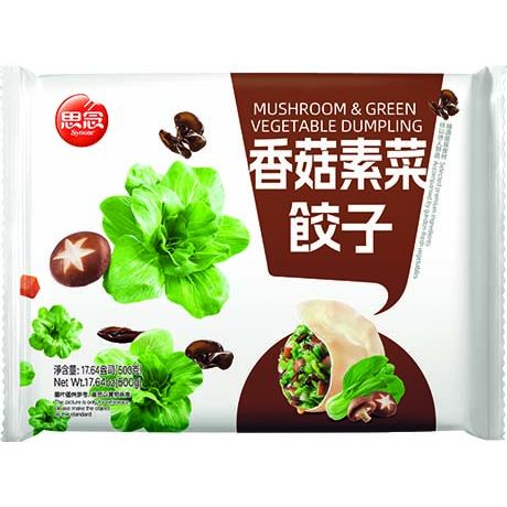 SYNEAR Dumpling Pilz & Gemüse 500g - Panda-Panda Asia Shop by JEN