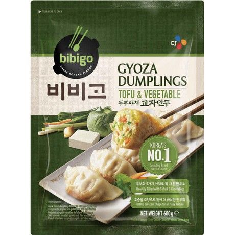 BIBIGO Gyoza Tofu & Gemüse 0.6kg - Panda-Panda Asia Shop by JEN