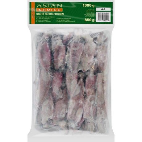ASIAN CHOICE Tintenfisch W/R 6/8 0.8kg