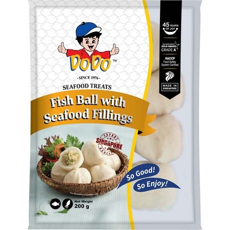 DODO Fischbällchen mit Meeresfrüchten 200g - Panda-Panda Asia Shop by JEN