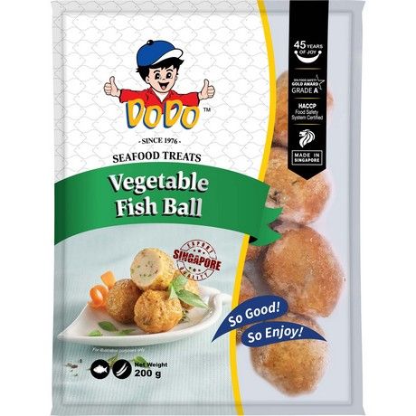 DODO Fischbällchen Gemüse 200g - Panda-Panda Asia Shop by JEN