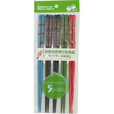- Essstäbchen Japanisch 5 Farben - Panda-Panda Asia Shop by JEN