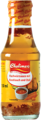 CHOLIMEX Fischsauce, mit Knoblauch und Chili 150ml - Panda-Panda Asia Shop by JEN