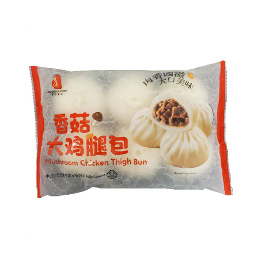 FRESH ASIA Brötchen - Hähnchenschenkelfüllung mit Pilzen 0.51kg - Panda-Panda Asia Shop by JEN