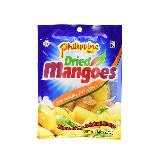 PHILIPPINE BRAND Getrocknete Mango ohne Zuckerzusatz 100g - Panda-Panda Asia Shop by JEN