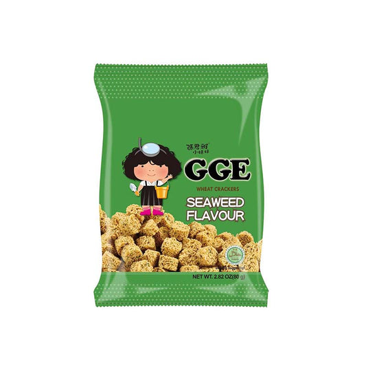GGE GGE Wheat Crackers Seaweed Flavor 80g - Panda-Panda Asia Shop by JEN