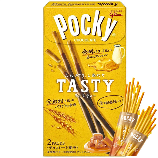 GLICO Pocky Winter Salziges Karamell Geschmack - Panda-Panda Asia Shop by JEN
