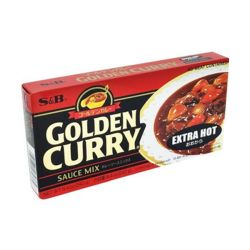 S&B Golden Curry extra scharf 220g - Panda-Panda Asia Shop by JEN