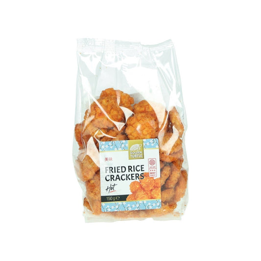 GOLDEN TURTLE Frittierte Reiscracker Hot 150g - Panda-Panda Asia Shop by JEN