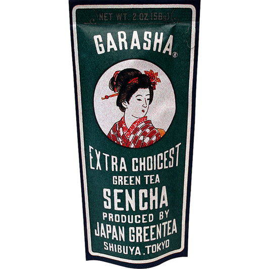 GARASHA Grüner Tee, Sencha 56g - Panda-Panda Asia Shop by JEN