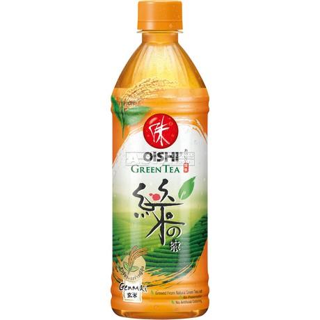 OISHI Grüner Tee Getränk Genmai 500ml - Panda-Panda Asia Shop by JEN