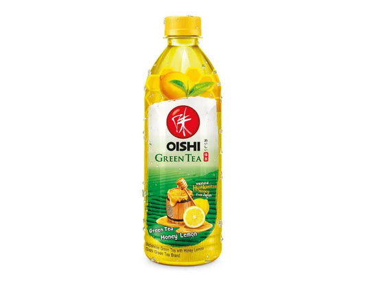 OISHI Grüner Tee Getränk Honig-Zitrone 500ml - Panda-Panda Asia Shop by JEN
