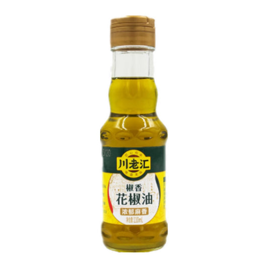 CHUAN LAO HUI Grünes Sichuan Pfeffer Öl 210ml - Panda-Panda Asia Shop by JEN