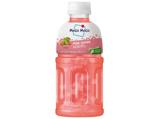 MOGU MOGU Guavegetränk mit Nata de Coco 320ml - Panda-Panda Asia Shop by JEN