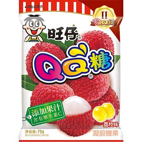 WANT WANT Gummibärchen Litschi 70g - Panda-Panda Asia Shop by JEN