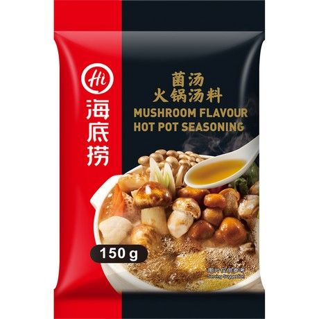 HAIDILAO Hot Pot Würze Pilzgeschmack 150g - Panda-Panda Asia Shop by JEN