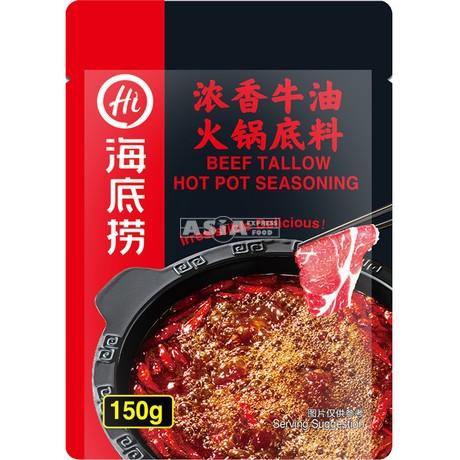 HAIDILAO Hot Pot Würze Rindfleisch Würzig 150g - Panda-Panda Asia Shop by JEN