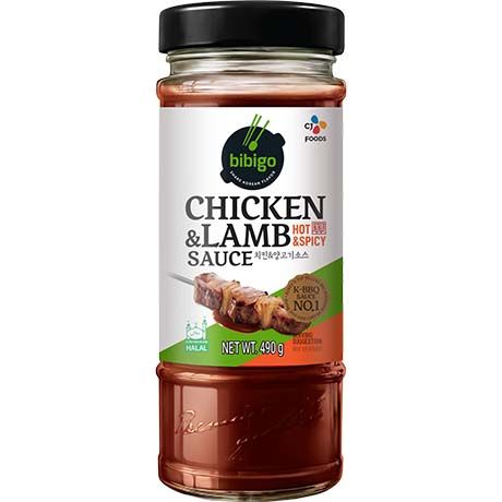 BIBIGO Hühnchen & Lamm Sauce Hot & Spicy 490g - Panda-Panda Asia Shop by JEN