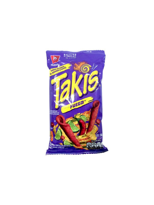 Takis Corn Ships Fuego 56g