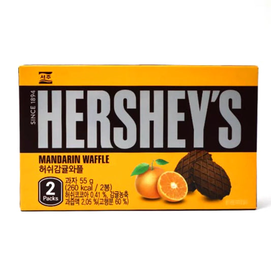 SEOJU Hershey Mandarinenwaffel 55g - Panda-Panda Asia Shop by JEN