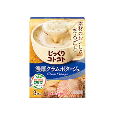 POKKA SAPPORO Jikkuri Kotokoto Rich Corn Potage Soup 53.4g - Panda-Panda Asia Shop by JEN