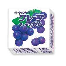 Grape Fusen Gamu (Grape Chewing Gum) 24g - Panda-Panda Asia Shop by JEN