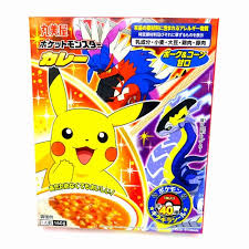 Pokemon Instant Curry Pork & Corn 160g - Panda-Panda Asia Shop by JEN