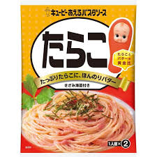 QP Pasta Soße mit Tarako (Gesalzener Pollackrogen) 46g - Panda-Panda Asia Shop by JEN