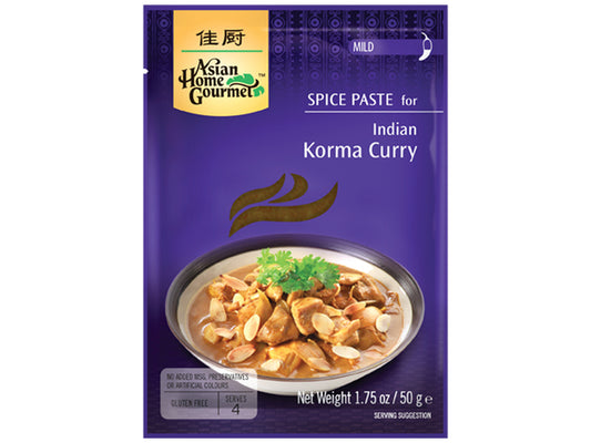AHG Indisches Korma-Curry Würzpaste 50g - Panda-Panda Asia Shop by JEN