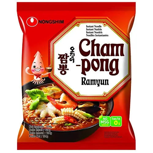 NONG SHIM Instant Nudeln Champong 124g - Panda-Panda Asia Shop by JEN