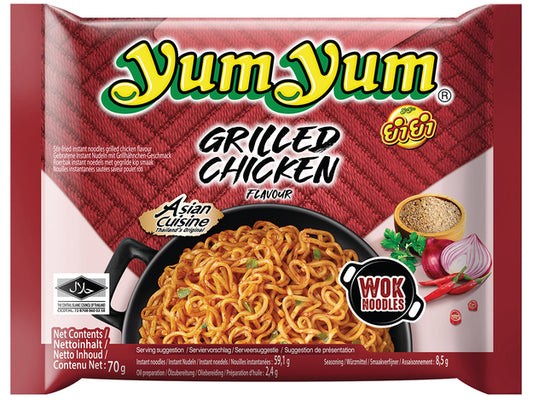 YUM YUM Instant Nudeln Grillhänchen 70g - Panda-Panda Asia Shop by JEN