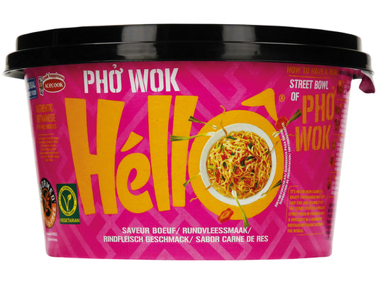HELLO Instant-Nudeln Pho Wok Rindfleisch 0.76kg - Panda-Panda Asia Shop by JEN