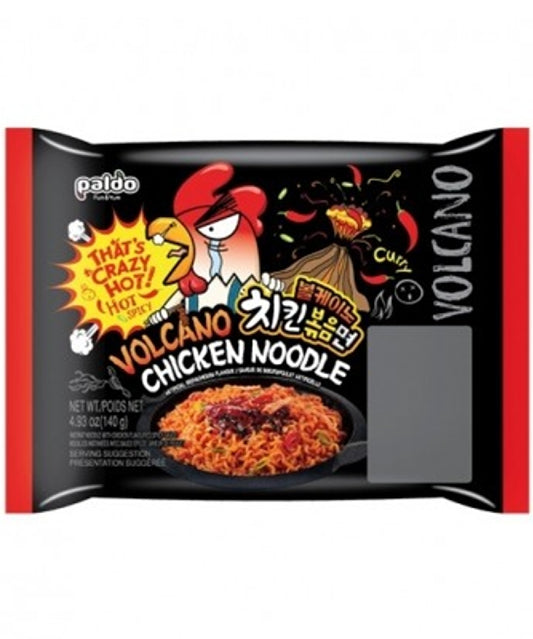 PALDO Instant Nudeln Volcano Huhn Scharf 140g - Panda-Panda Asia Shop by JEN