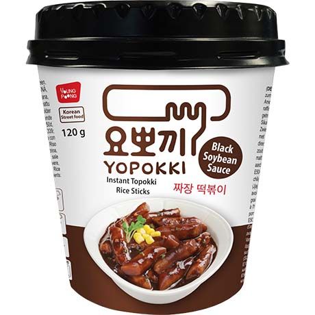 YOPOKKI Instant Topokki Jiajiang 120g - Panda-Panda Asia Shop by JEN