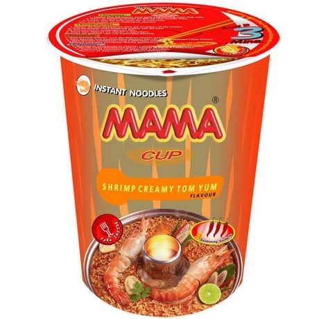 MAMA Instantnudeln Garnelen Becher - Panda-Panda Asia Shop by JEN