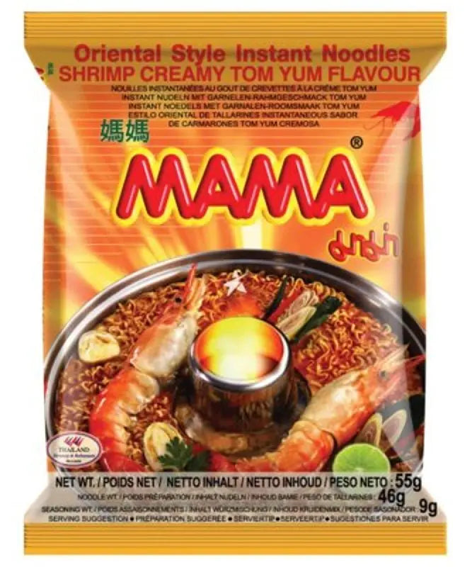 MAMA Instantnudeln Garnelen Tom Yum 55g - Panda-Panda Asia Shop by JEN