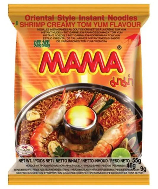 MAMA Instantnudeln Garnelen Tom Yum 55g - Panda-Panda Asia Shop by JEN