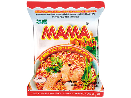 MAMA Instantnudeln Moo Nam Tok 55g - Panda-Panda Asia Shop by JEN