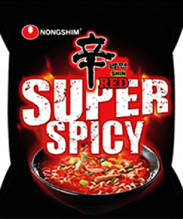 NONGSHIM Instantnudeln, super scharf, (Red Shin Ramyun) 120g - Panda-Panda Asia Shop by JEN