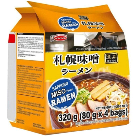 ACE COOK IPPIN Vietnam Instantnudeln, Miso 4er Pack 320g - Panda-Panda Asia Shop by JEN