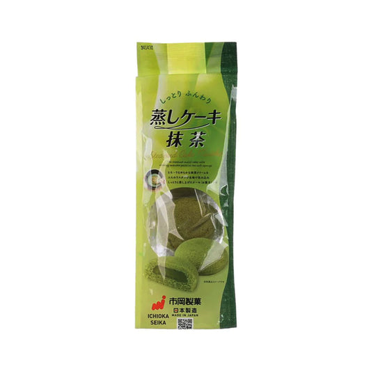 JP Ichioka Seika Steamed Cake Matcha 165g - Panda-Panda Asia Shop by JEN