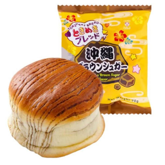 TOKIMEKI JP Tokimeki Bread Okinawa Brown Sugar 70g - Panda-Panda Asia Shop by JEN