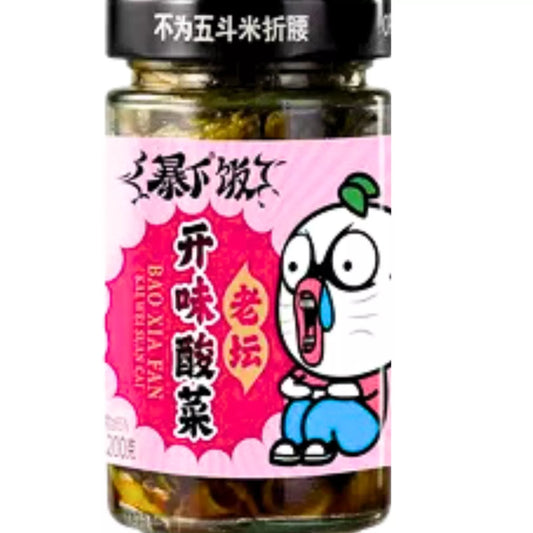 JXJ Extrem Scharfer Sauerkraut 200g - Panda-Panda Asia Shop by JEN
