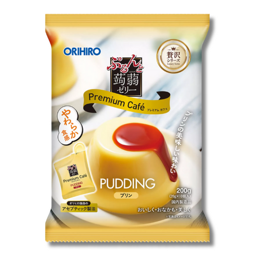 ORIHIRO Karamellpudding Konjak-Gelee 200g - Panda-Panda Asia Shop by JEN