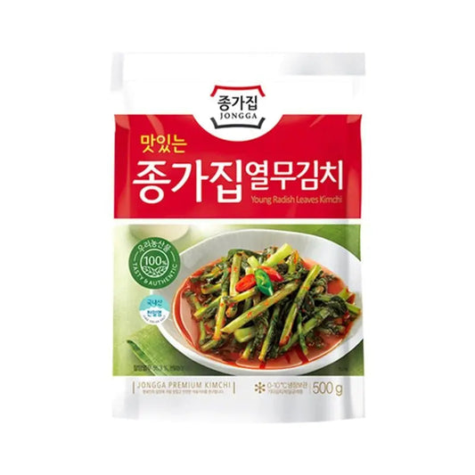 JONGGA Kimchi Yeolmu 500g - Panda-Panda Asia Shop by JEN
