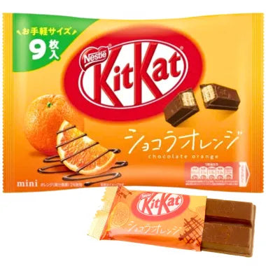 NESTLE Kit Kat Mini Schokolade Orange 81.2g - Panda-Panda Asia Shop by JEN