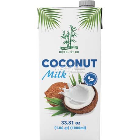 BAMBOO TREE Kokosmilch UHT 17-19% Fett 250ml - Panda-Panda Asia Shop by JEN