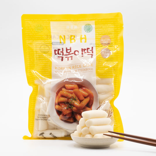 KR NBH Rice Cake Stripe 500g - Panda-Panda Asia Shop by JEN