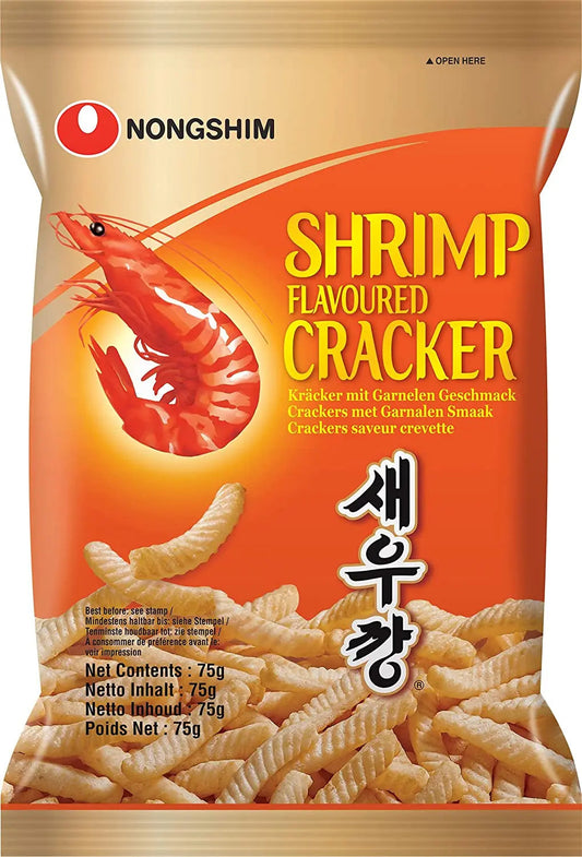 NONGSHIM Kräcker mit Garnelen Geschmack 75g - Panda-Panda Asia Shop by JEN